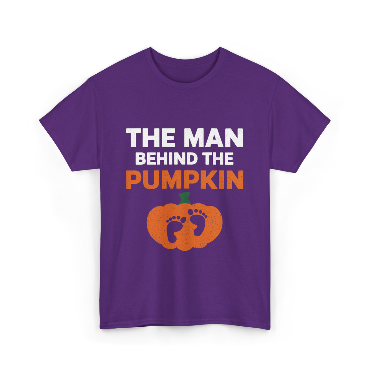 Behind the Pumpkin Dad T-Shirt - Purple