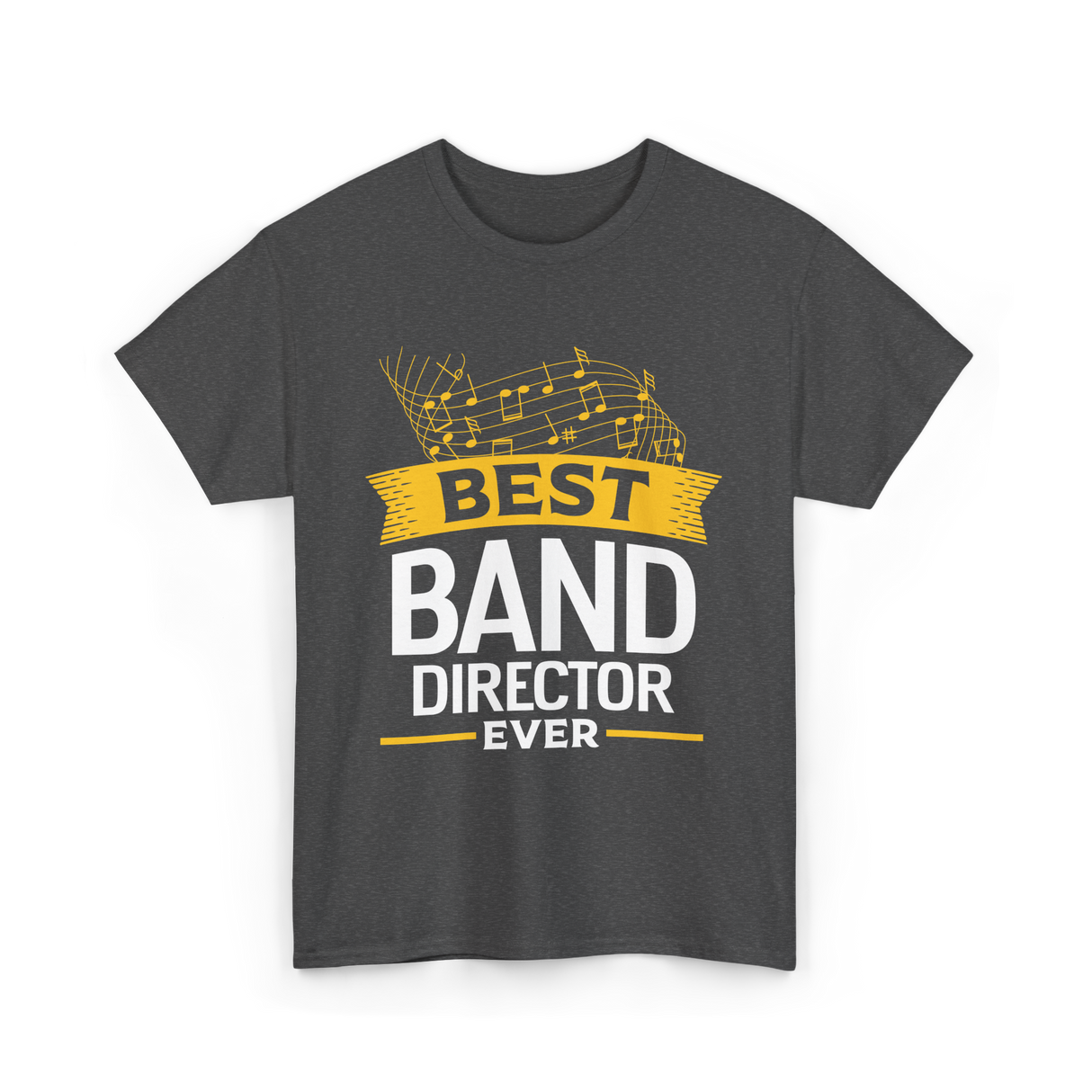 Best Band Director Music Director T-Shirt - Dark Heather