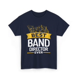 Best Band Director Music Director T-Shirt - Navy