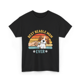 Best Beagle Mom Ever Beagle T-Shirt - Black