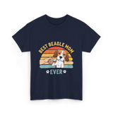 Best Beagle Mom Ever Beagle T-Shirt - Navy