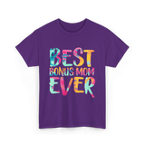 Best Bonus Mom Ever Bonus Mom T-Shirt - Purple