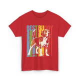 Best Buddy Beagle Dog T-Shirt - Red