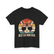 Best Cat Mom Ever Cat Mother T-Shirt - Black