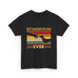 Best Dachshund Dad Ever Dachshund T-Shirt - Black