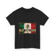 Best Dad Ever Mexican Pride T-Shirt - Black