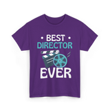 Best Director Ever Directing Industry T-Shirt - Purple