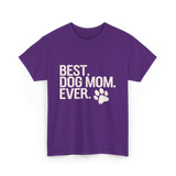 Best Dog Mom Dog Mom T-Shirt - Purple