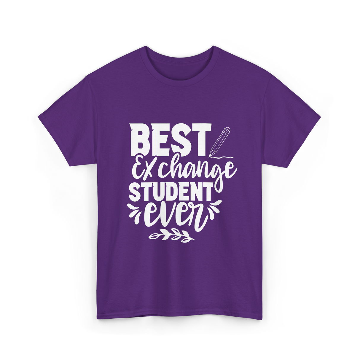 Best Exchange Student Ever Exchange Student T-Shirt - Purple