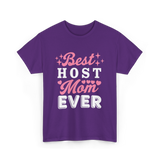 Best Host Mom Ever Host Mom T-Shirt - Purple