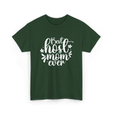 Best Host Mom Ever Host Mom T-Shirt - Forest Green