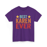 Best Karen Ever Karen T-Shirt - Purple