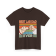 Best Lab Dad Ever Labrador T-Shirt - Dark Chocolate