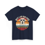 Best Lab Dad Ever Labrador Dad T-Shirt - Navy