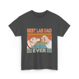 Best Lab Dad Ever Labrador T-Shirt - Dark Heather