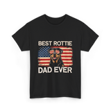 Best Rottie Dad Ever Rottweiler T-Shirt - Black