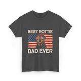 Best Rottie Dad Ever Rottweiler T-Shirt - Dark Heather