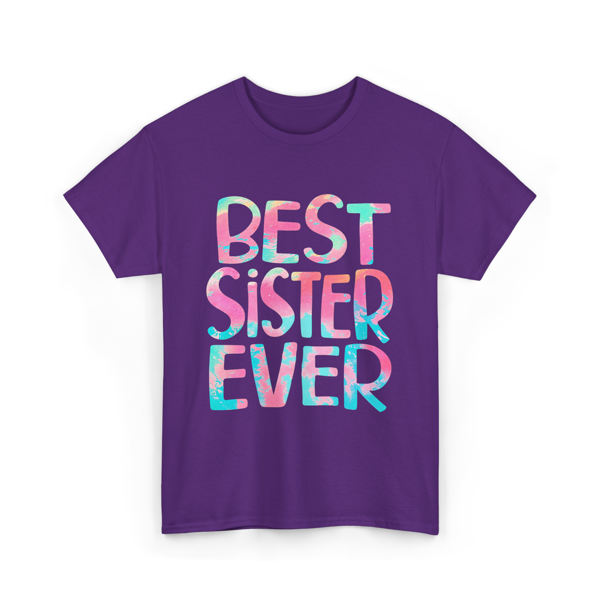 Best Sister Ever Sister T-Shirt - Purple