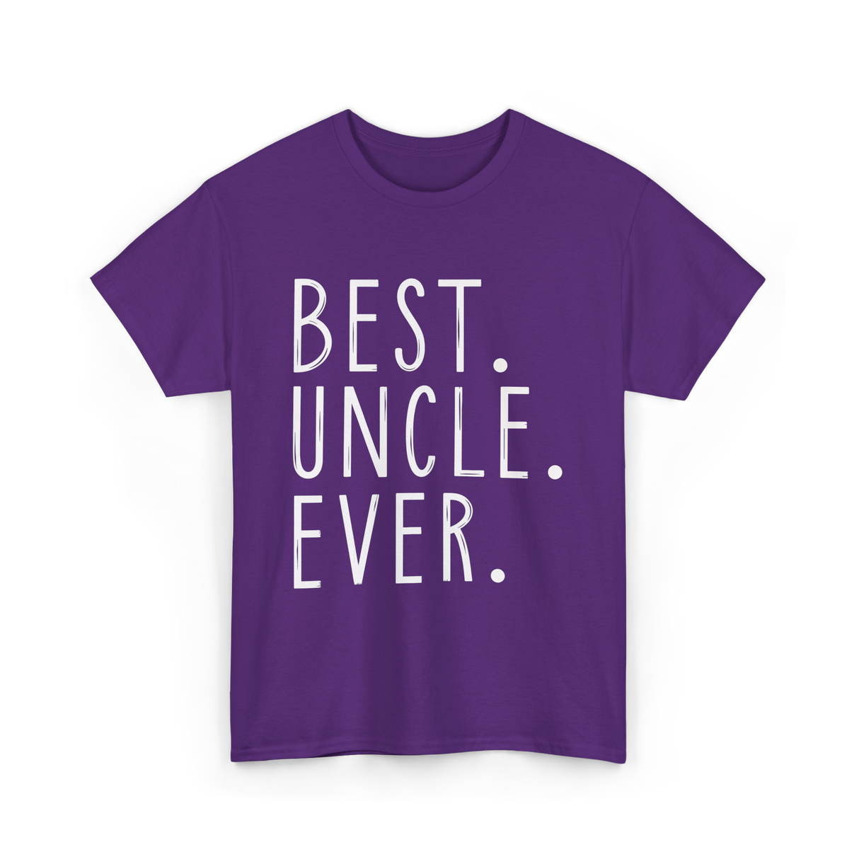 Best Uncle Ever Family Uncle T-Shirt - Purple