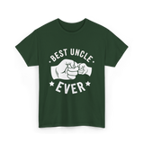 Best Uncle Ever Uncle T-Shirt - Forest Green