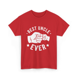 Best Uncle Ever Uncle T-Shirt - Red