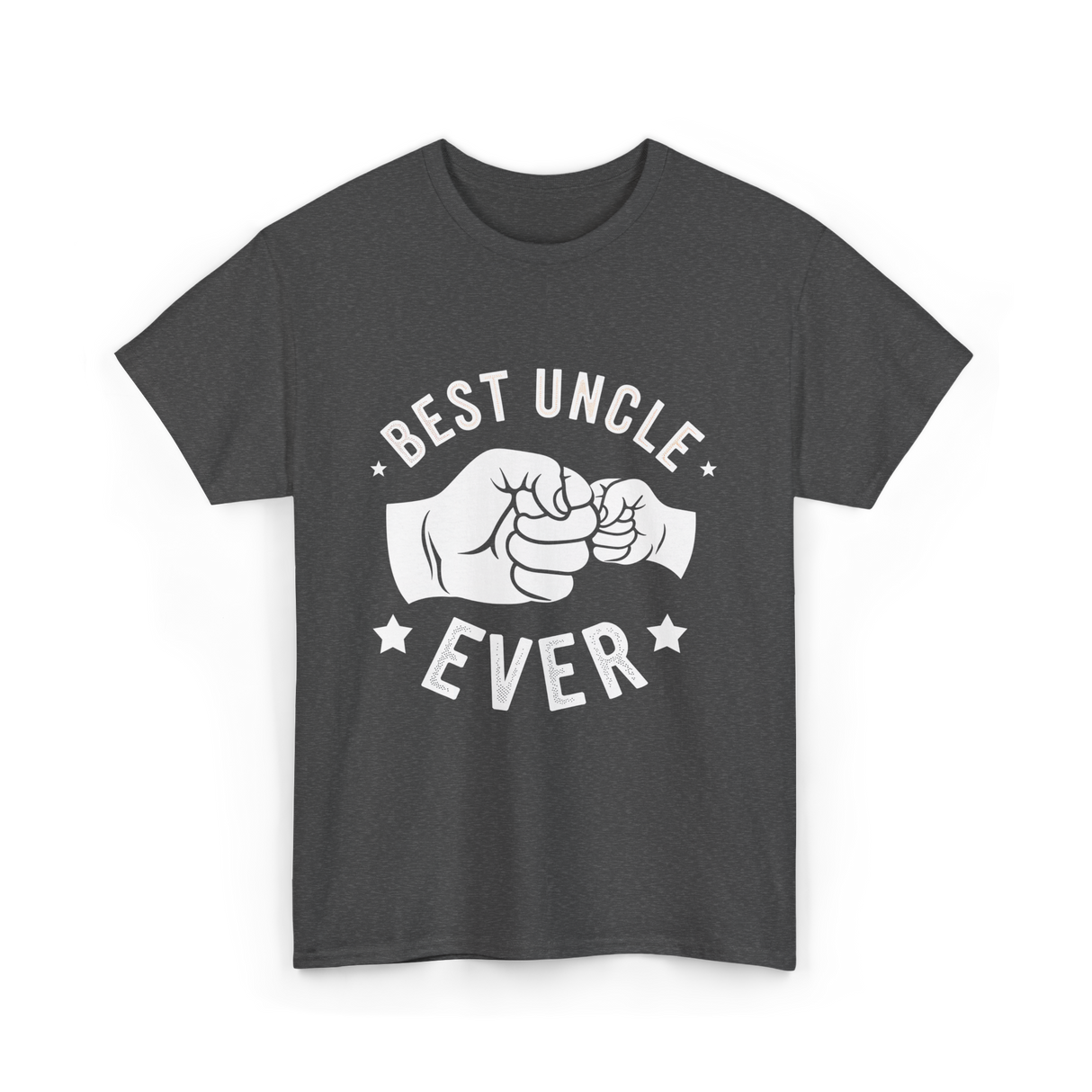 Best Uncle Ever Uncle T-Shirt - Dark Heather