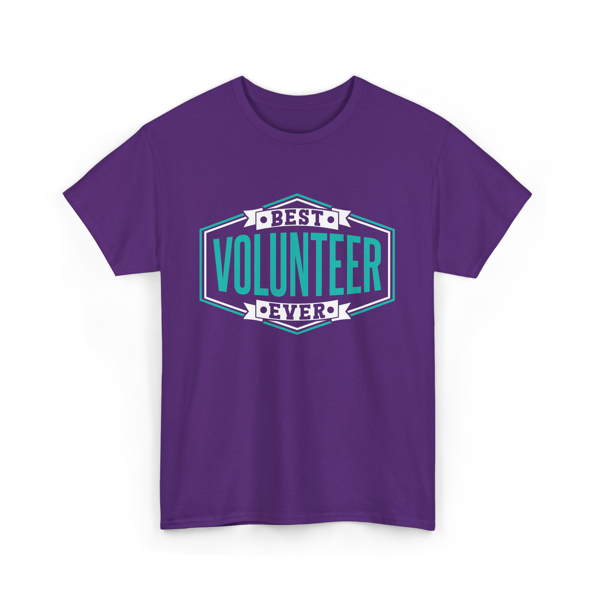 Best Volunteer Ever Volunteer T-Shirt - Purple