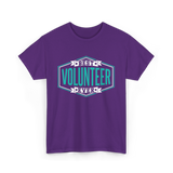 Best Volunteer Ever Volunteer T-Shirt - Purple