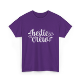 Bestie Crew Friends Friendship T-Shirt - Purple