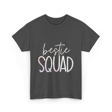 Bestie Squad Friendship Besties T-Shirt - Dark Heather