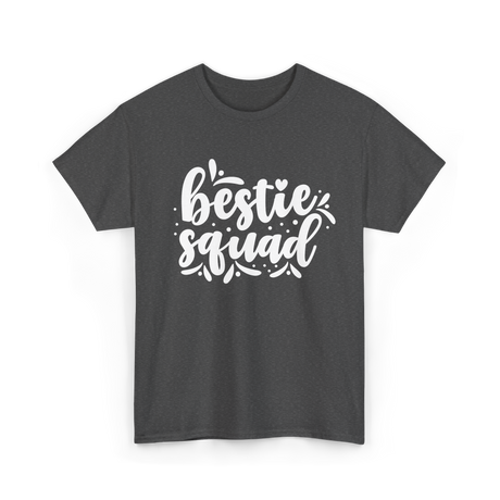 Bestie Squad Friendship Friends T-Shirt - Dark Heather