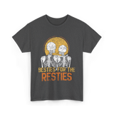 Besties For The Resties Friendship T-Shirt - Dark Heather