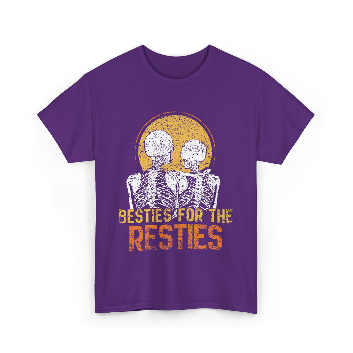 Besties For The Resties Friendship T-Shirt - Purple