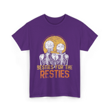 Besties For The Resties Friendship T-Shirt - Purple