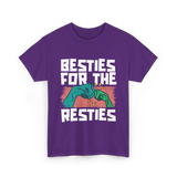 Besties For The Resties Friendship T-Shirt - Purple