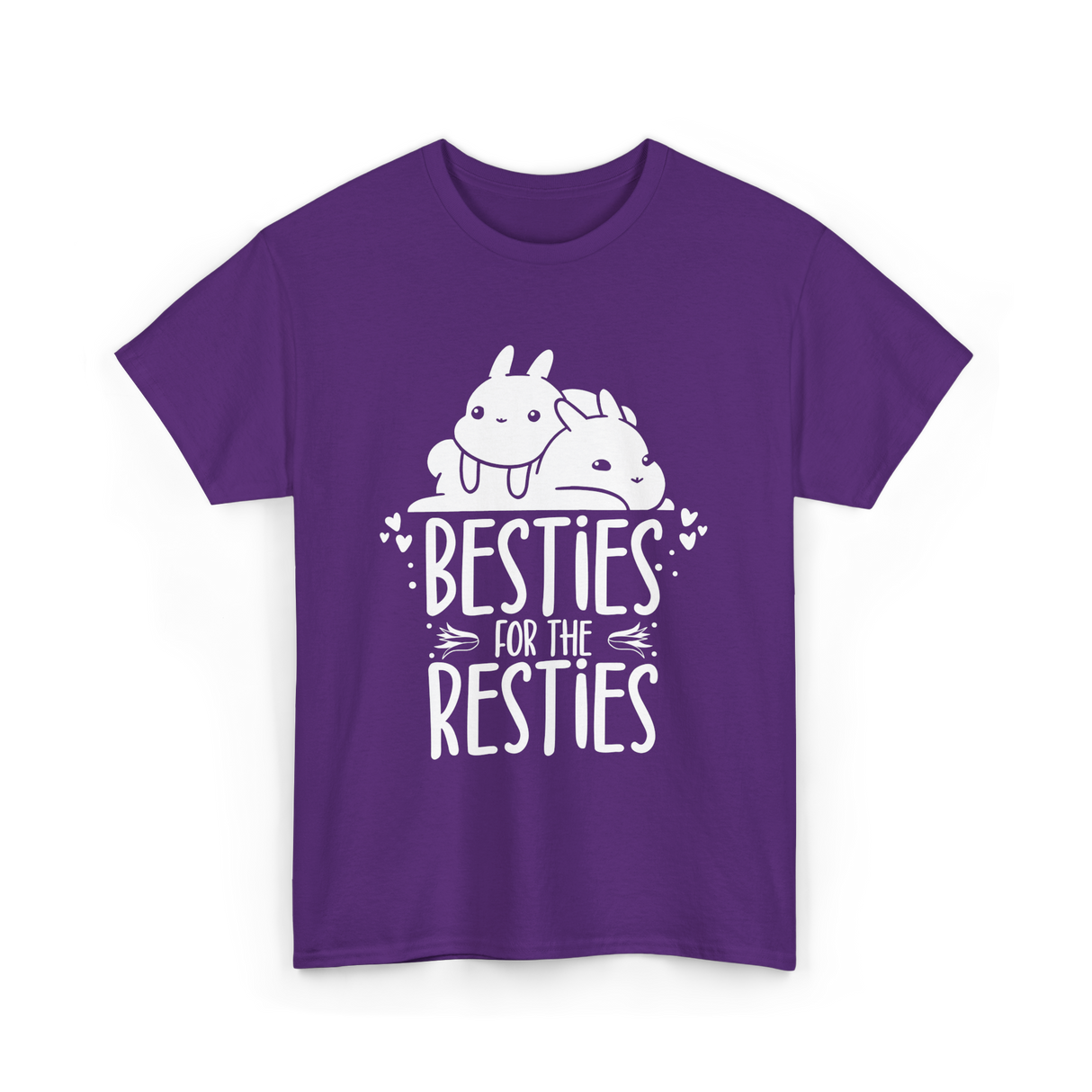 Besties For The Resties Friendship T-Shirt - Purple