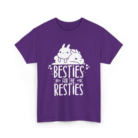 Besties For The Resties Friendship T-Shirt - Purple