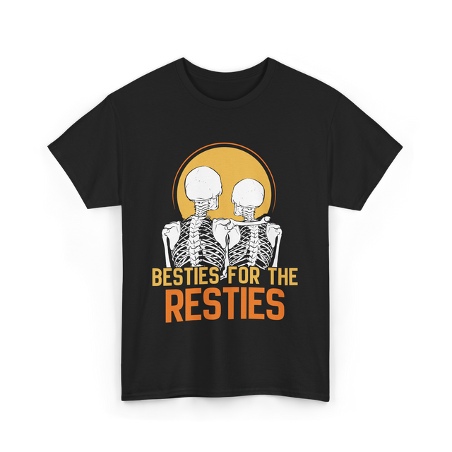 Besties For The Resties Friendship T-Shirt - Black