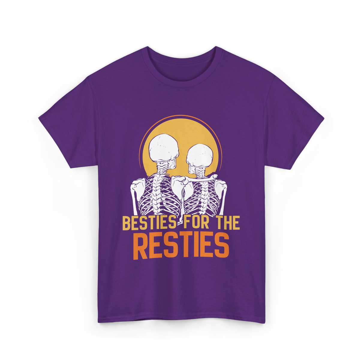 Besties For The Resties Friendship T-Shirt - Purple