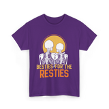 Besties For The Resties Friendship T-Shirt - Purple