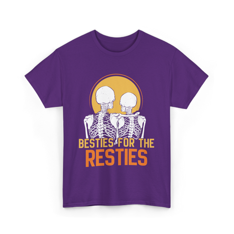 Besties For The Resties Friendship T-Shirt - Purple