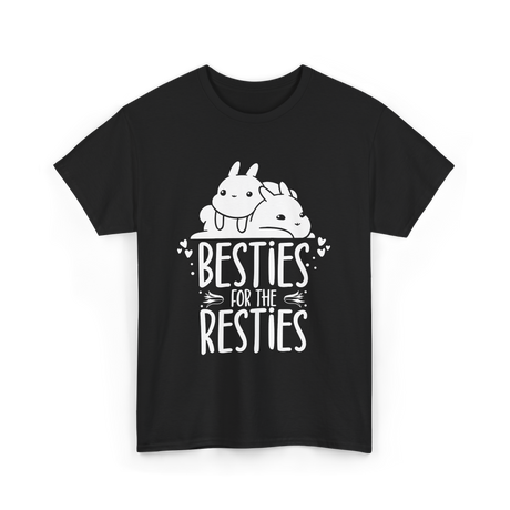 Besties For The Resties Friendship T-Shirt - Black