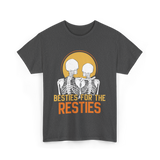 Besties For The Resties Friendship T-Shirt - Dark Heather