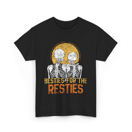 Besties For The Resties Friendship T-Shirt - Black