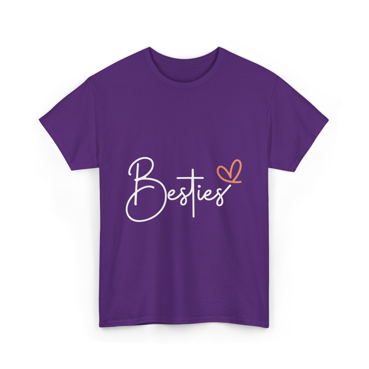 Besties Friendship Best Friend T-Shirt - Purple