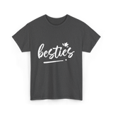 besties friendship T-Shirt - Dark Heather