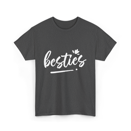 besties friendship T-Shirt - Dark Heather