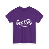 besties friendship T-Shirt - Purple