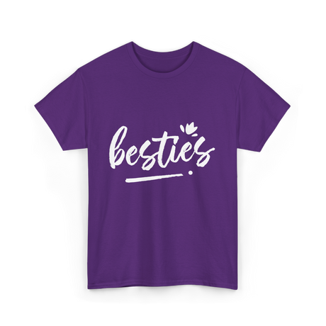 besties friendship T-Shirt - Purple