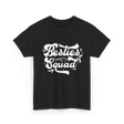 Besties Squad Friendship Circle T-Shirt - Black